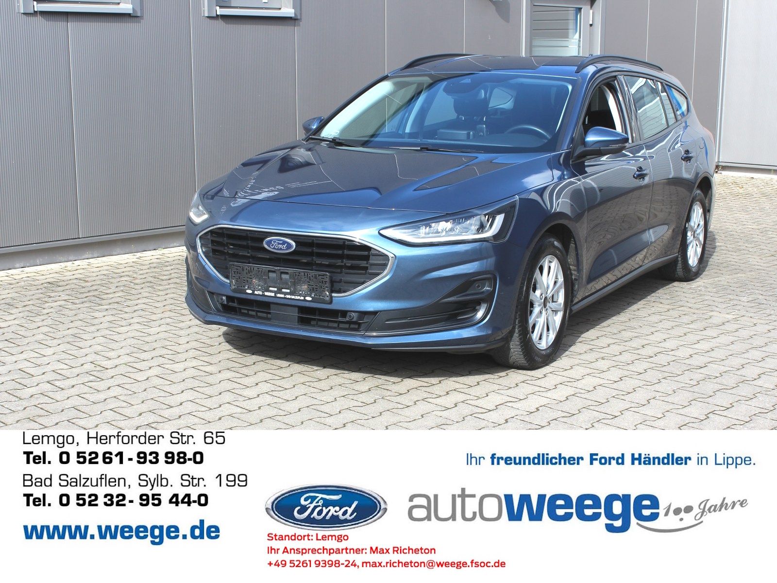 Fahrzeugabbildung Ford Focus Cool & Connect 1,0 EcoBoost Start/Stopp