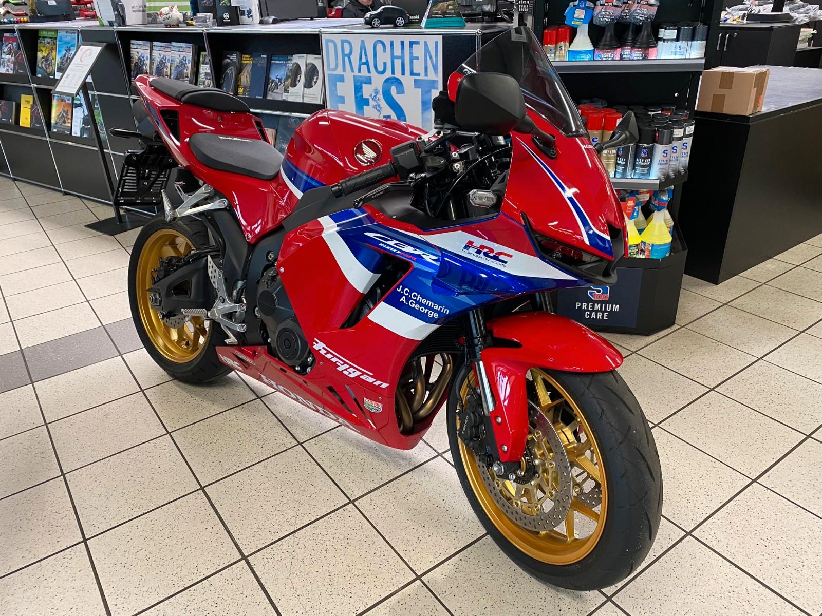 Honda CBR 600 RR ABS 2025 "Felgen Gold+Scheibe+Hebel"