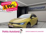 Volkswagen Golf Variant 2.0 TDI DSG STYLE NAVI LED+ SITZHZG - mit Diesel-Antrieb: Gelb, Sportfahrwerk