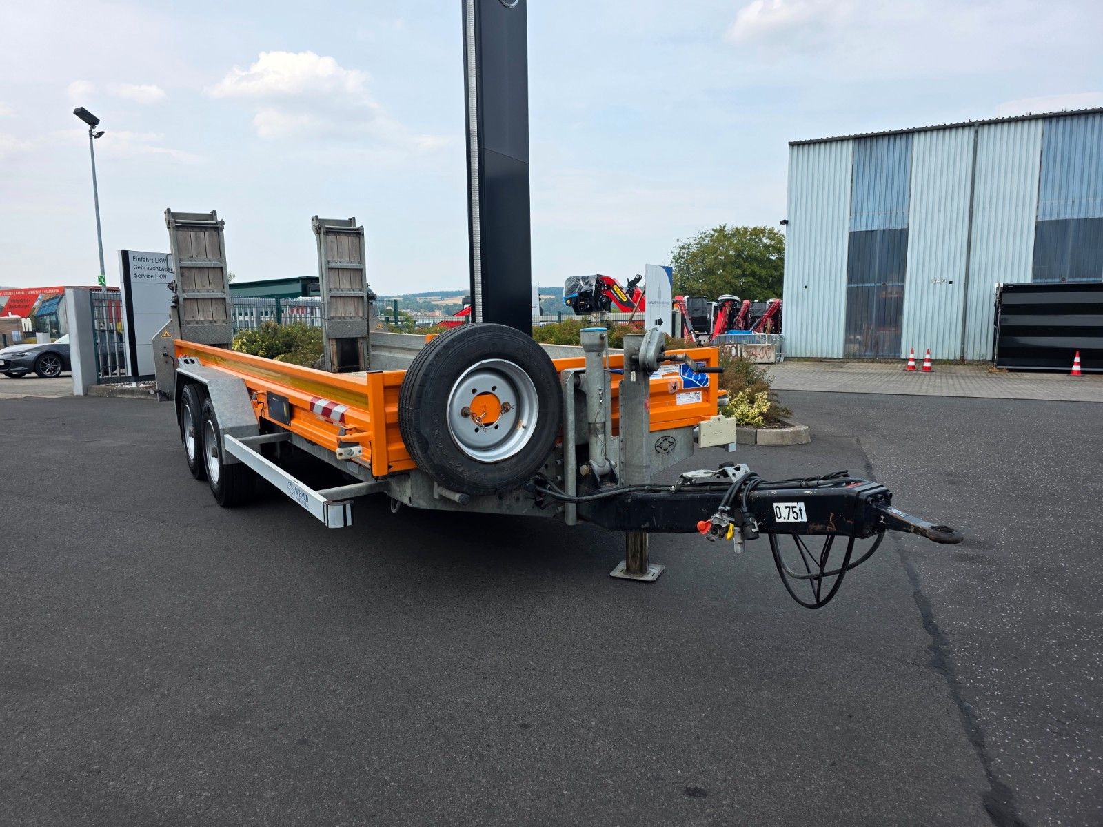 Fahrzeugabbildung Andere Schmid MTT 890 Tieflader mit Rampen