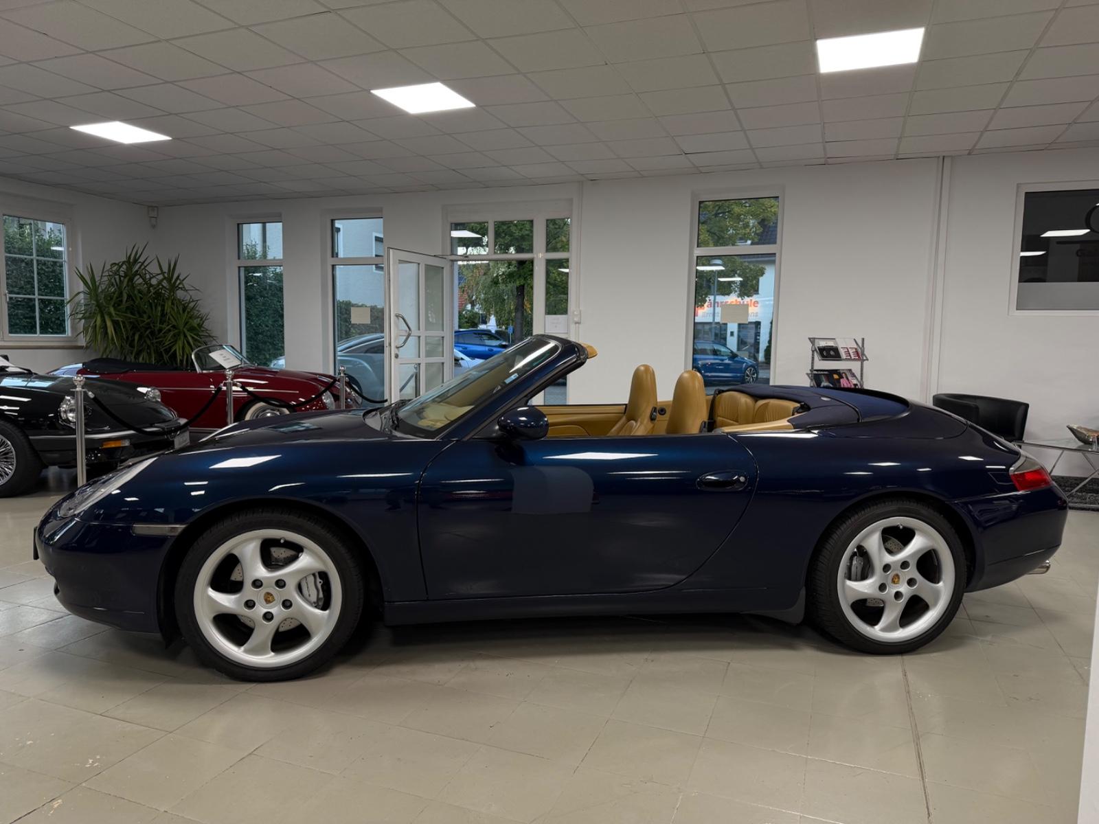 PORSCHE 911 996 CARRERA 4 CABRIOLET 3.4 300ch TIPTRONIC S - CUIR - SIÈGES CHAUFFANTS - GPS - HISTORIQUE PORSCHE