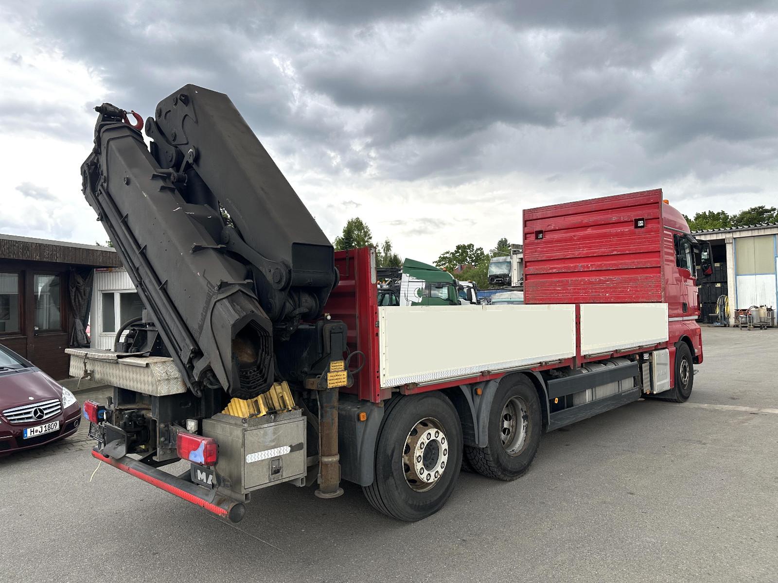 MAN TGX 26.420LL* 6x2* Ladekran HMF 4020-K5* Funk