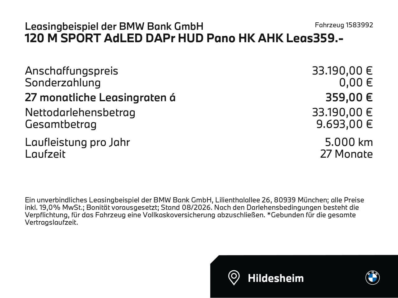 BMW 120 - Bild 2