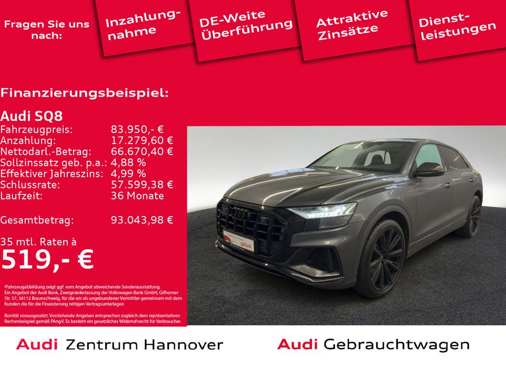 Audi SQ8 competition plus 4.0 TFSI quattro HD Matrix