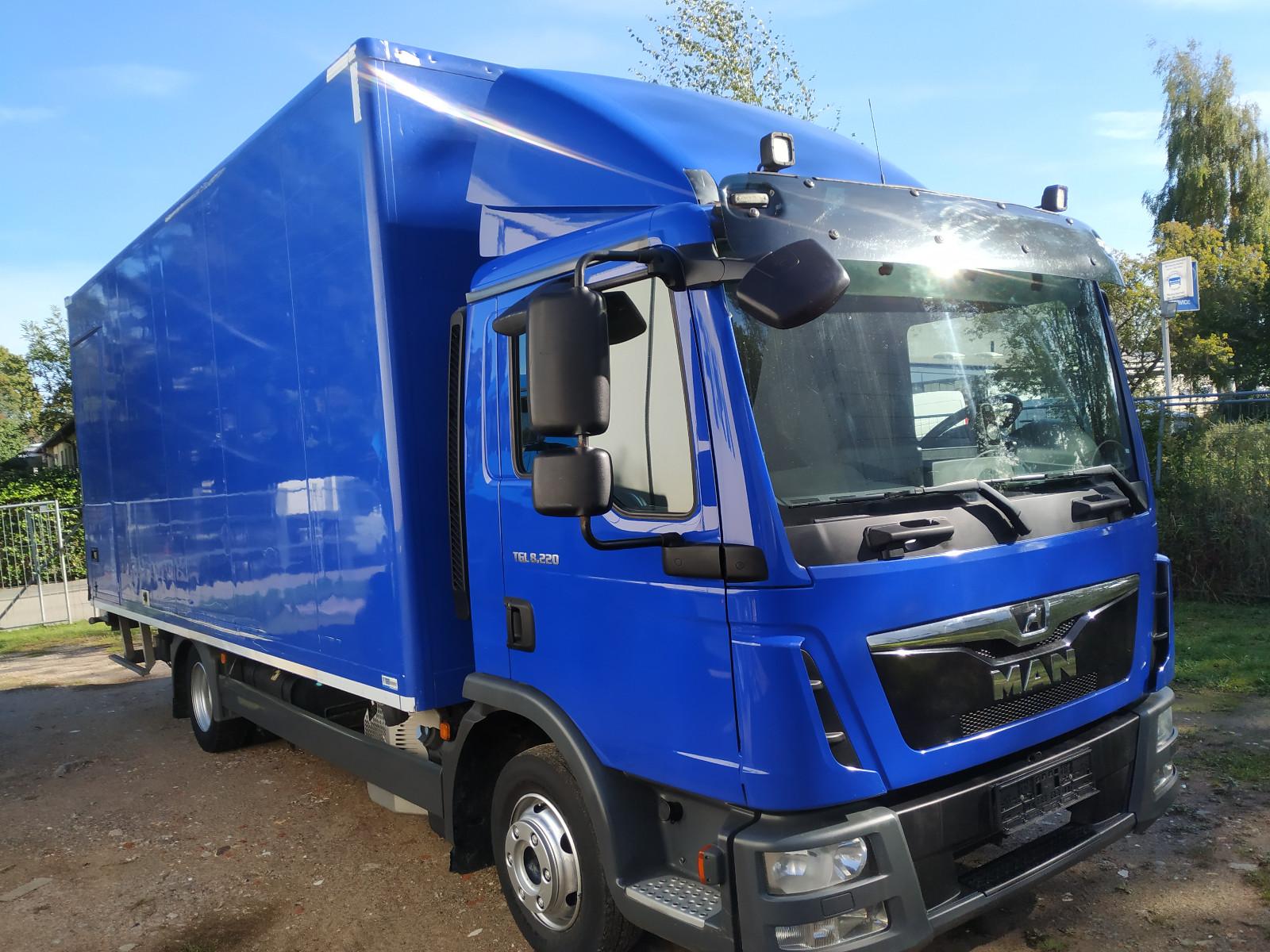 MAN TGL 8.220 BL mit 6,08 m Koffer, viele Extras