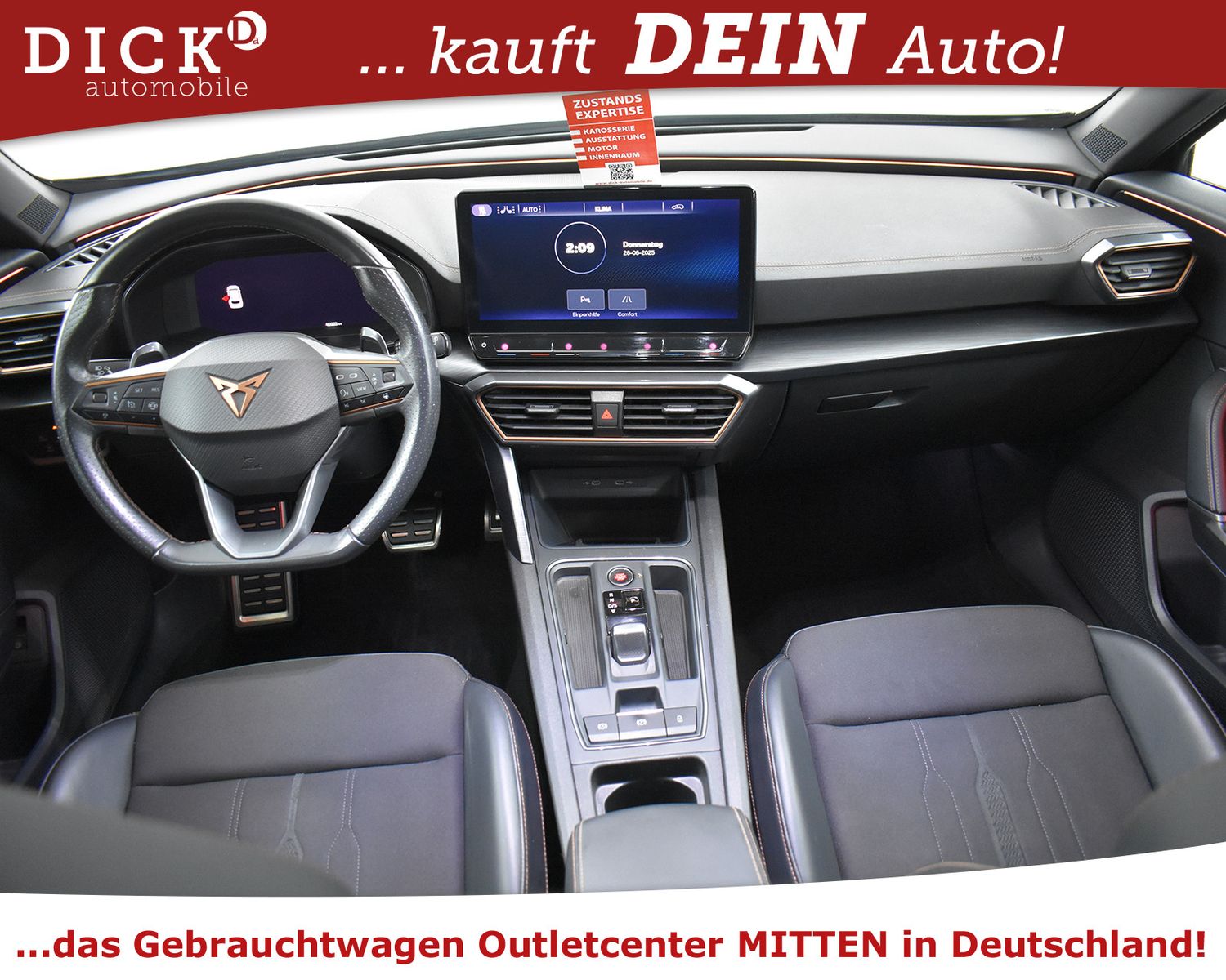 CUPRA Formentor VZ 1.4 TSI DSG Hybr MEMO+VIRTU+KAM+19" - Image 8