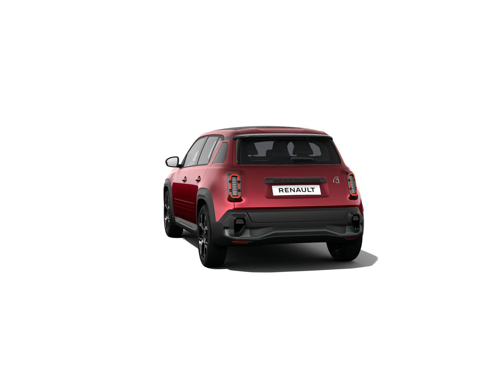 Fahrzeugabbildung Renault R 4 Techno "plein sud" 150 Comfort Range - mit KI generiert/bearbeitet