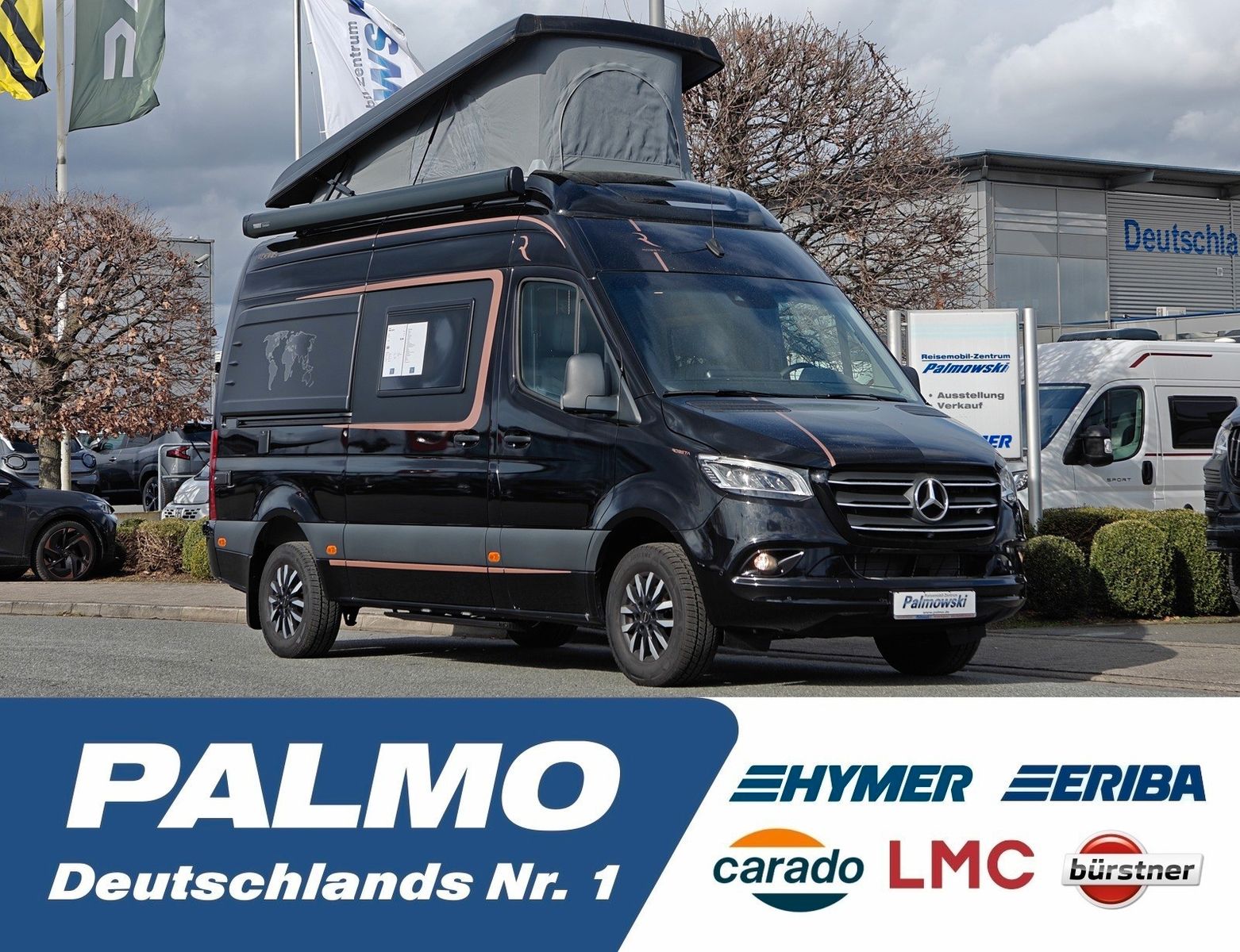 Fahrzeugabbildung Robeta Adonis - Luxus Campervan mit Aufstelldach