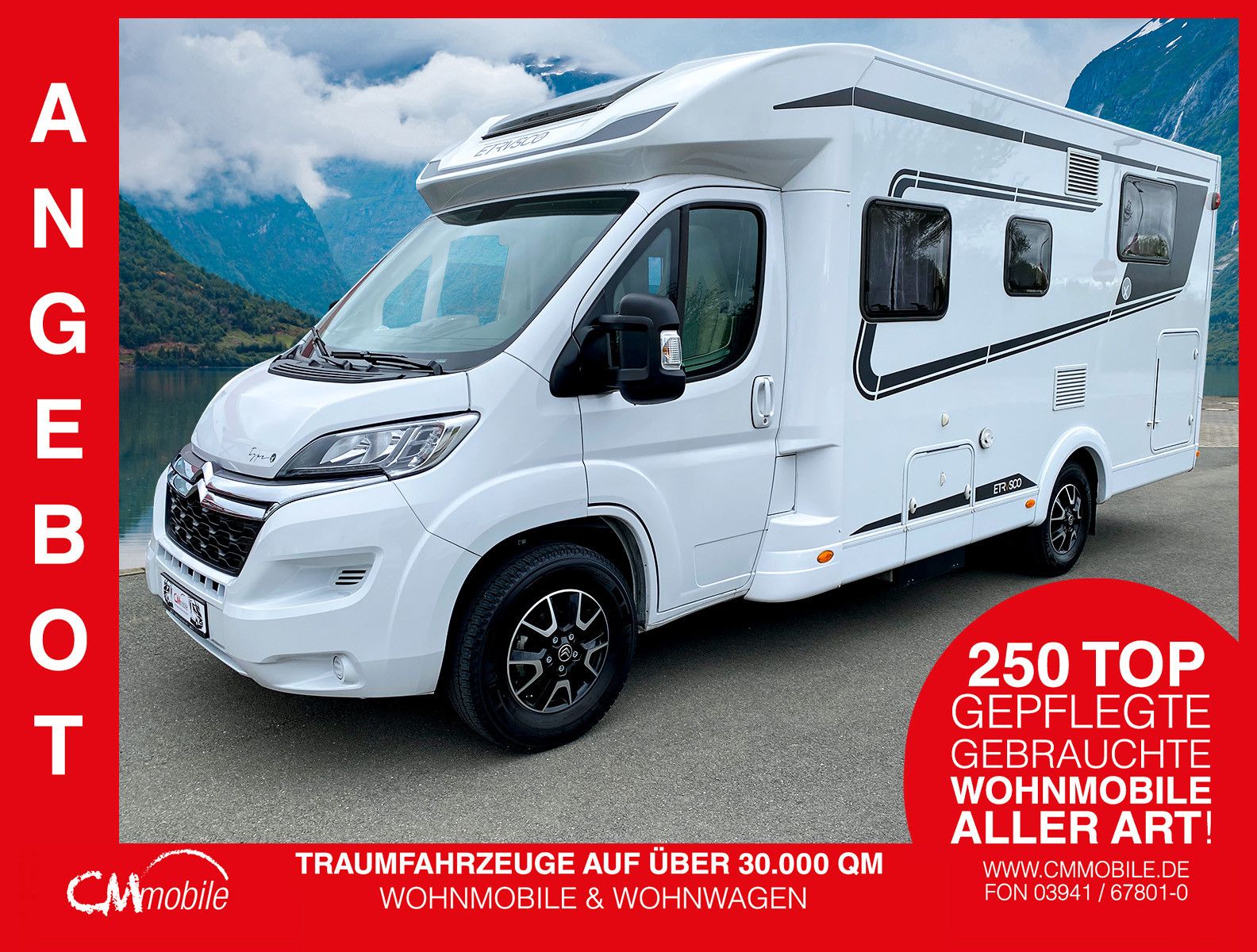 Etrusco
 T 6900 SB - Hub&Einzelbetten - Garage -
