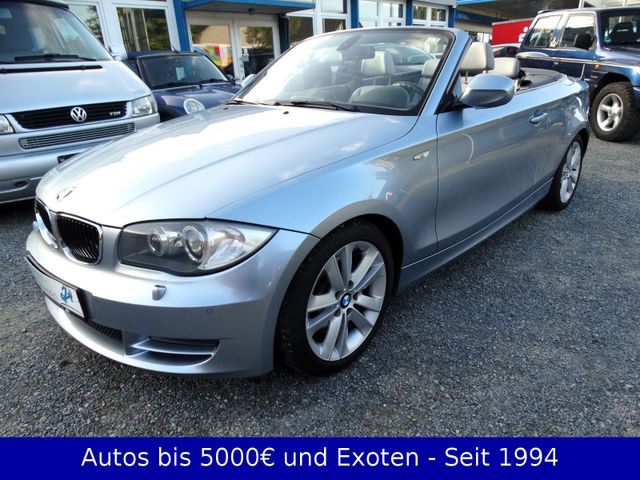 BMW 123d Cabrio - Leder - Xenon - TÜV