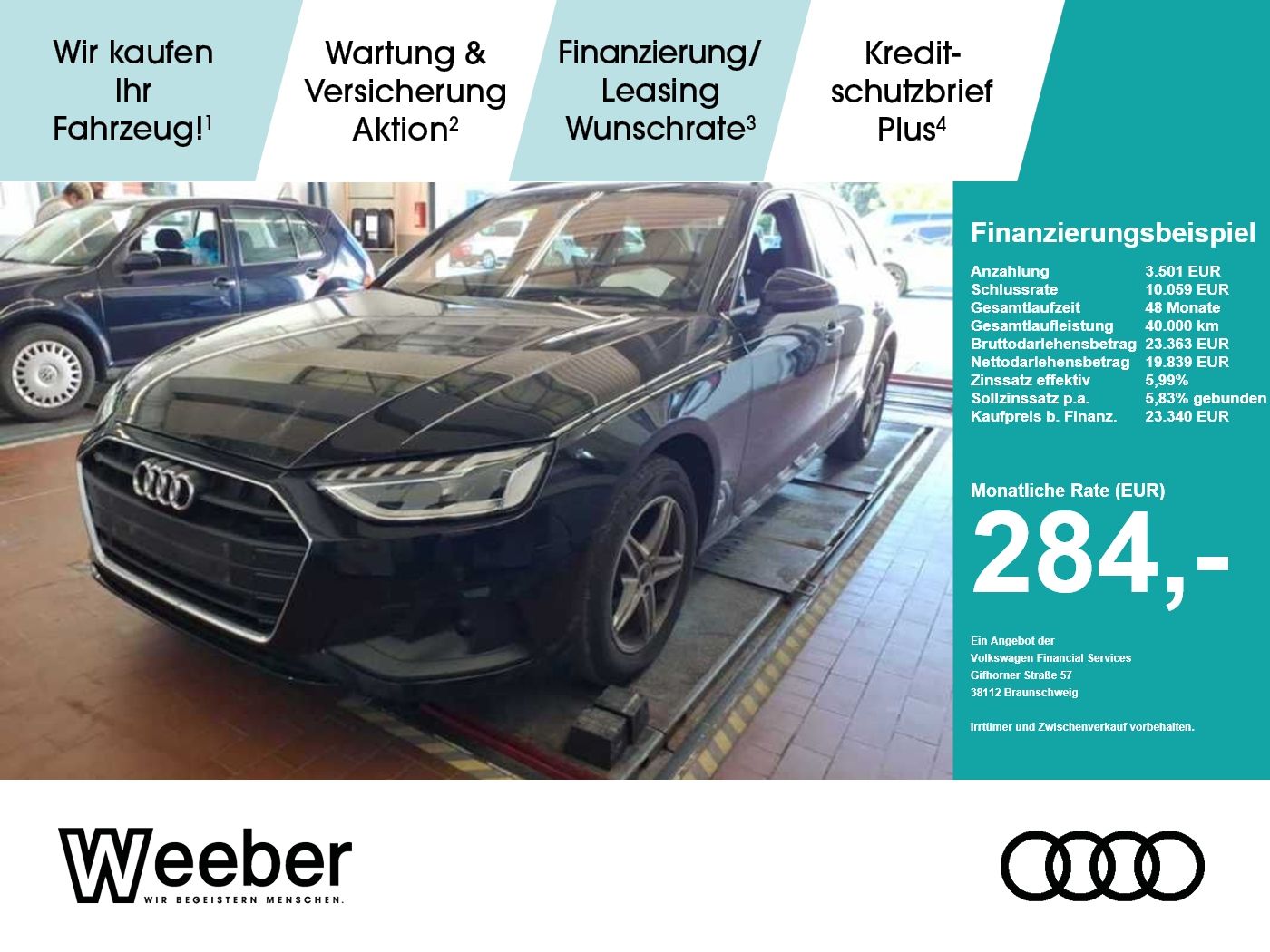 Audi A4 Avant *LED*NAVI*SHZ*KAMERA*16 LM*APP CONNECT*