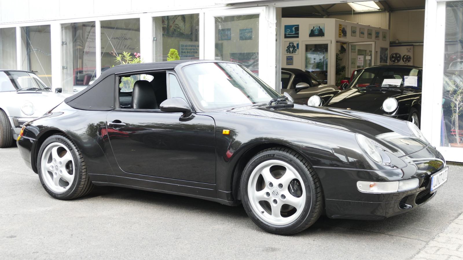 Porsche 993 Carrera 2 Cabrio, Tipt., seit 97 im Besitz
