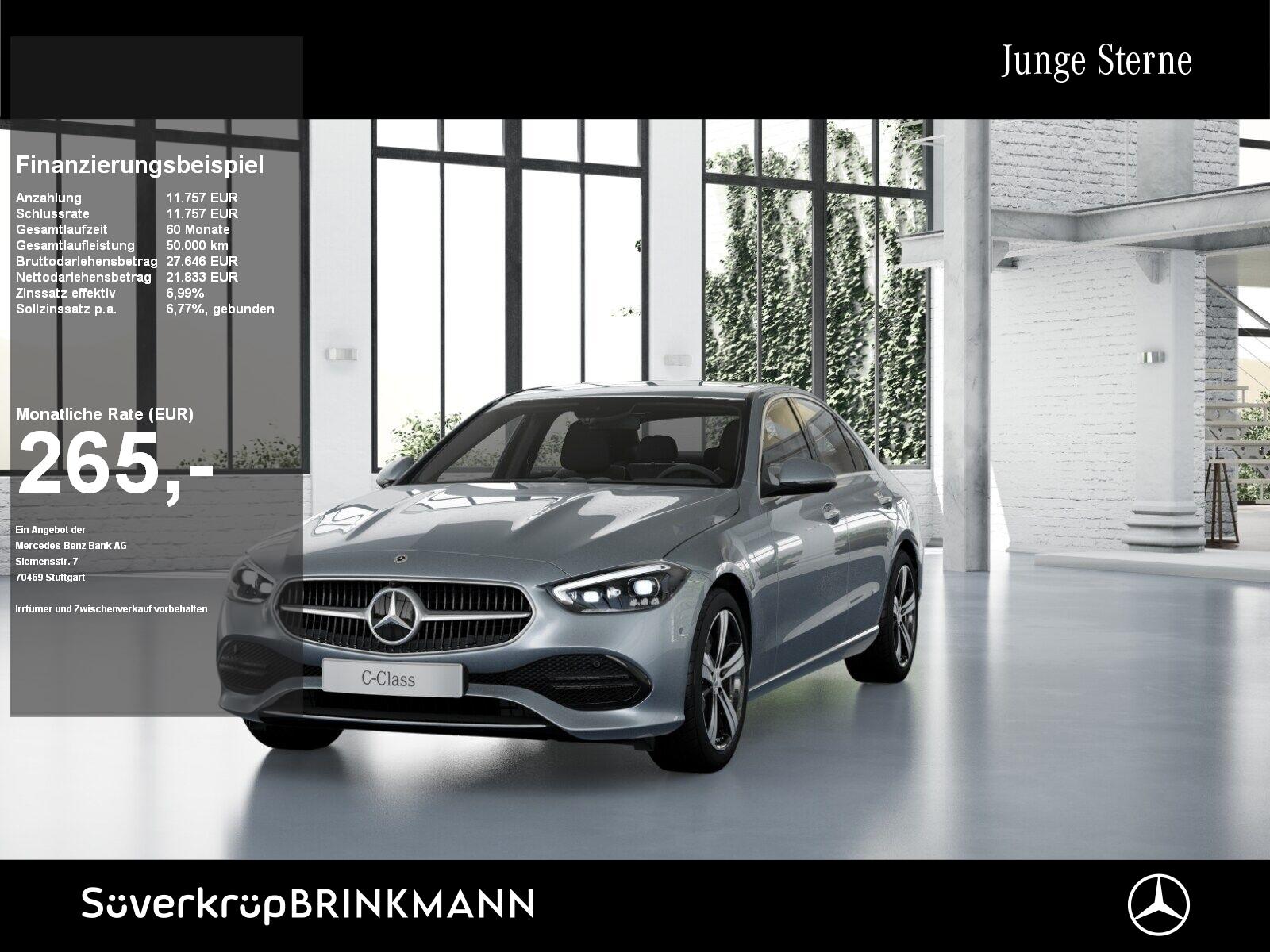 Mercedes-Benz C 180 AVANTGARDE MEMO 360 DISTR KAMERA SPUR PDC