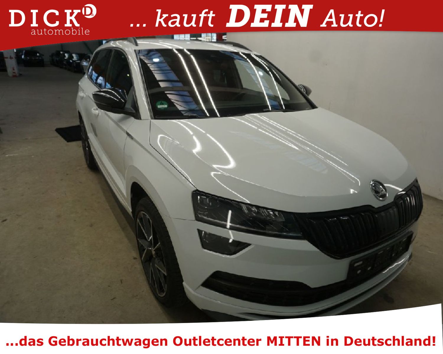 Fahrzeugabbildung SKODA Karoq 2.0d 4x4 Sport LED/ACC/NAVI/SHZ/HIFI/8Fa