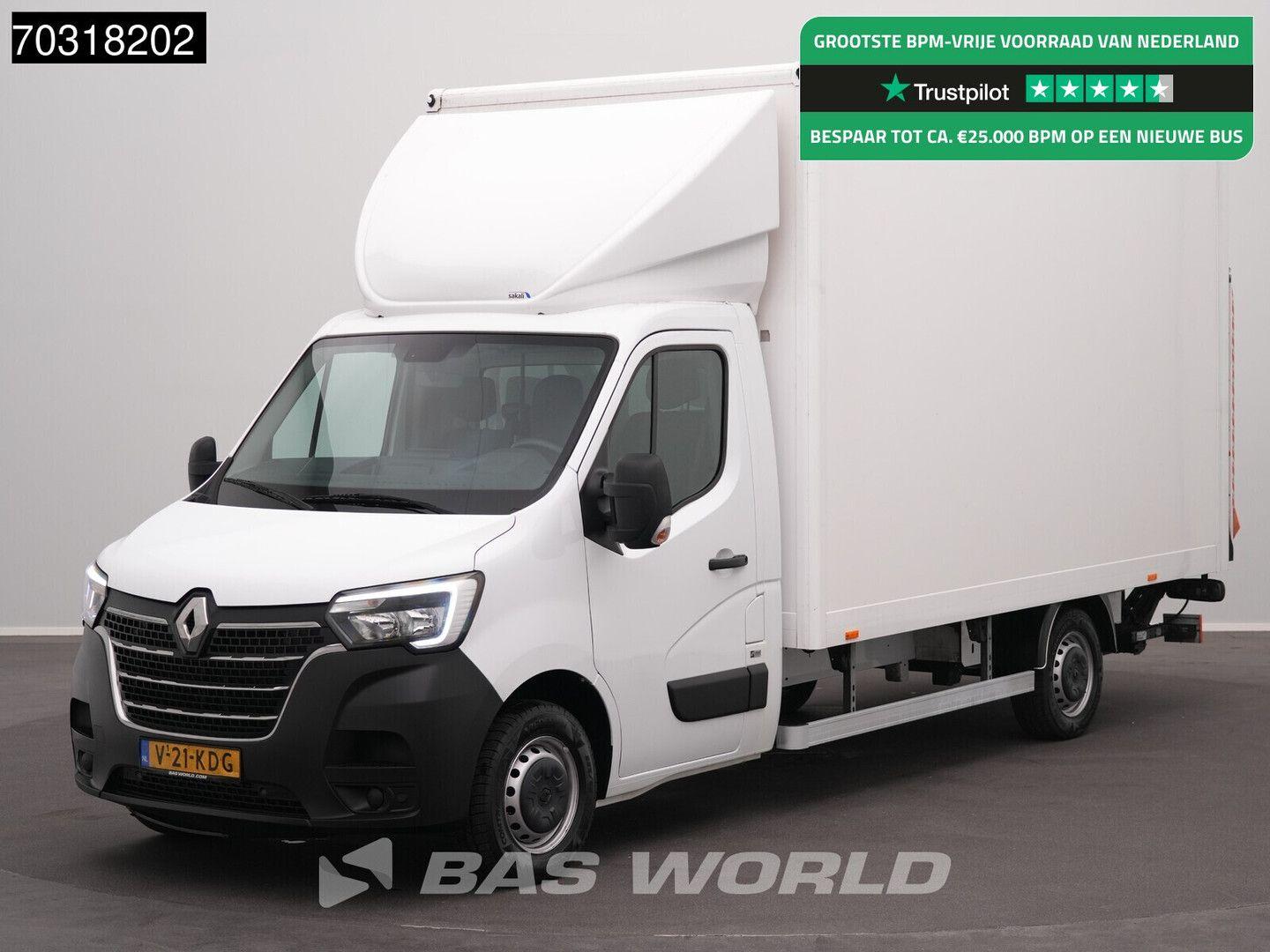 Renault Master 165PK Laadklep Zijdeur Bakwagen LED Airco