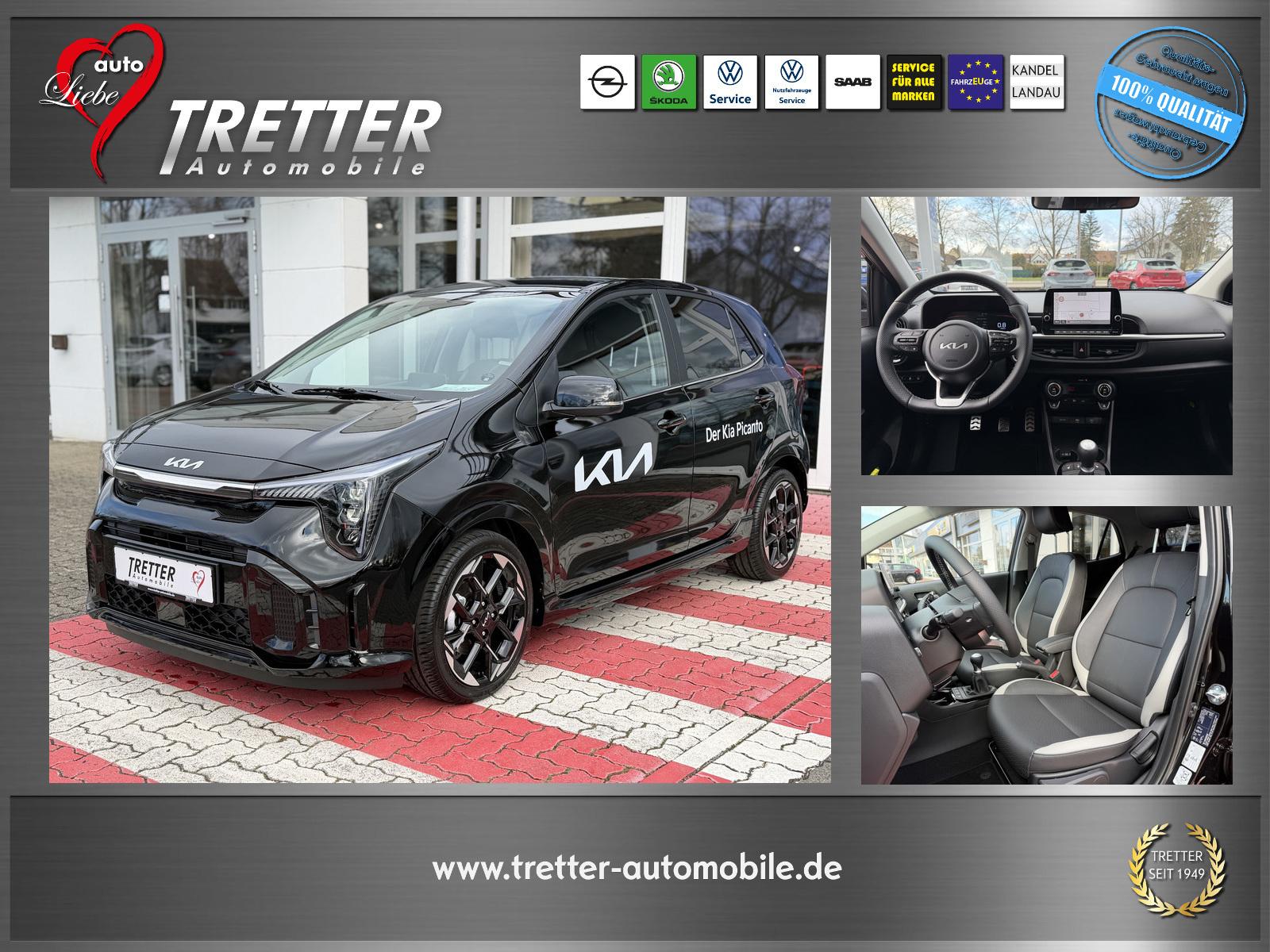 Kia Picanto 1.0 GT-Line Navi RüKam SitzHz LHz CarPla