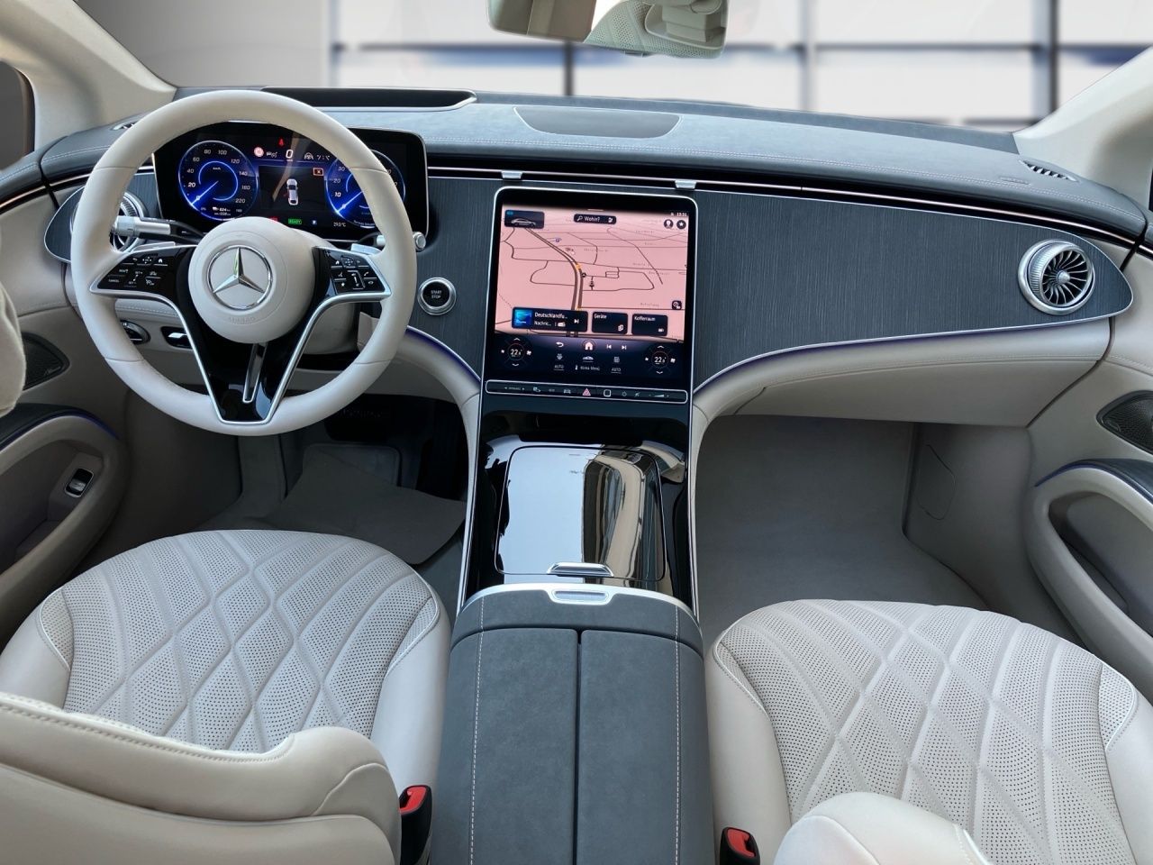 Fahrzeugabbildung Mercedes-Benz EQS 450+ Premium Plus AHK+Sitzklima+Pano+HA-Lkg