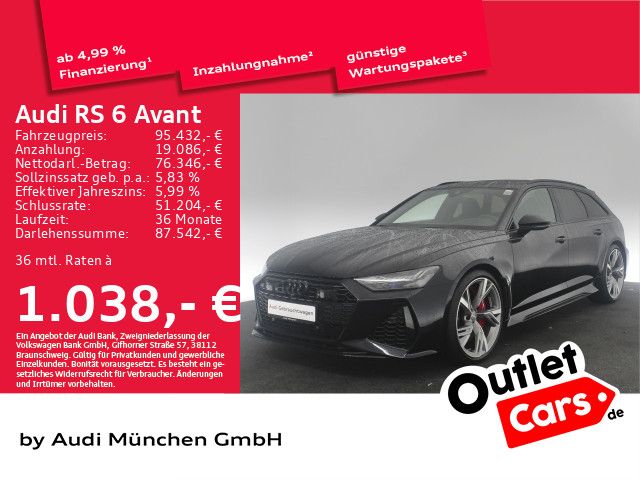 Audi RS6 Avant tiptr. Dynamik+/SportAbg/Keramik/B&O/H