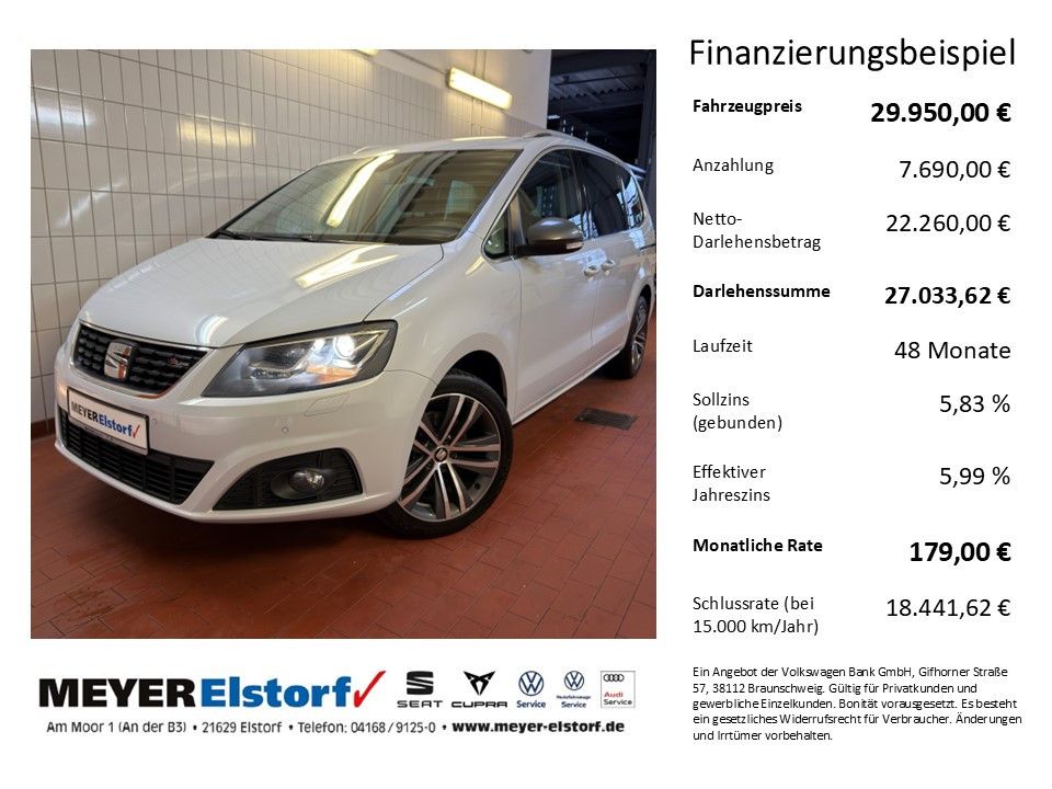 SEAT Alhambra FR-Line 1.4 TSI DSG AHK DCC ACC 7-Sitze