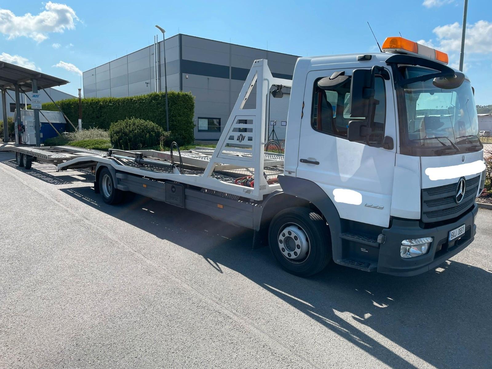 Mercedes-Benz Atego 1223 L Klima mit Anhänger 4-5 Fahrzeuge