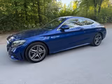 Mercedes-Benz C 200 Coupe AMG Line Brilliantblau - Mercedes-Benz C-Klasse: Coupe