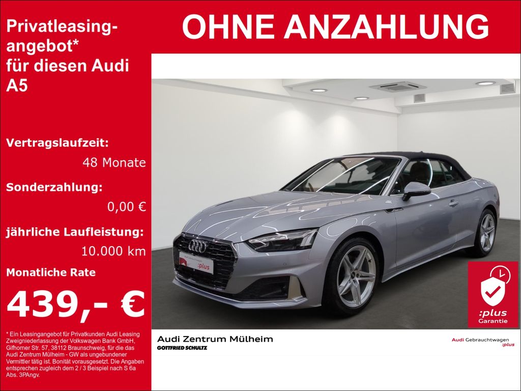 Audi A5 Cabriolet 35 TDI Matrix LED Navi Virtual