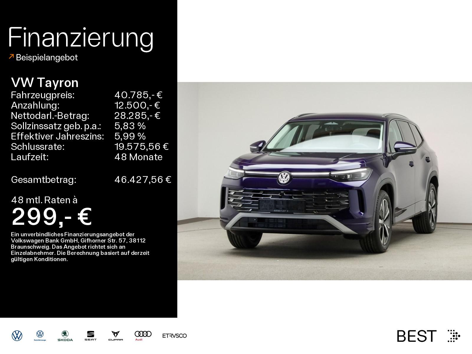 Volkswagen Tayron 1.5 eTSI DSG Elegance 7 Sitzer*AHK*NAV