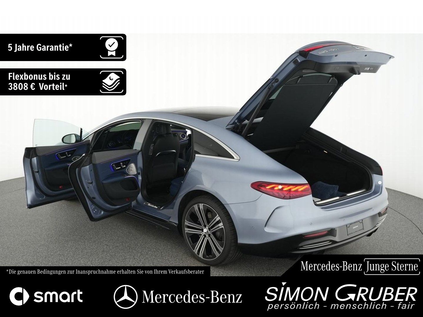 Fahrzeugabbildung Mercedes-Benz EQS 450+ AMG Manufaktur Leder 4*Massage 118kwh