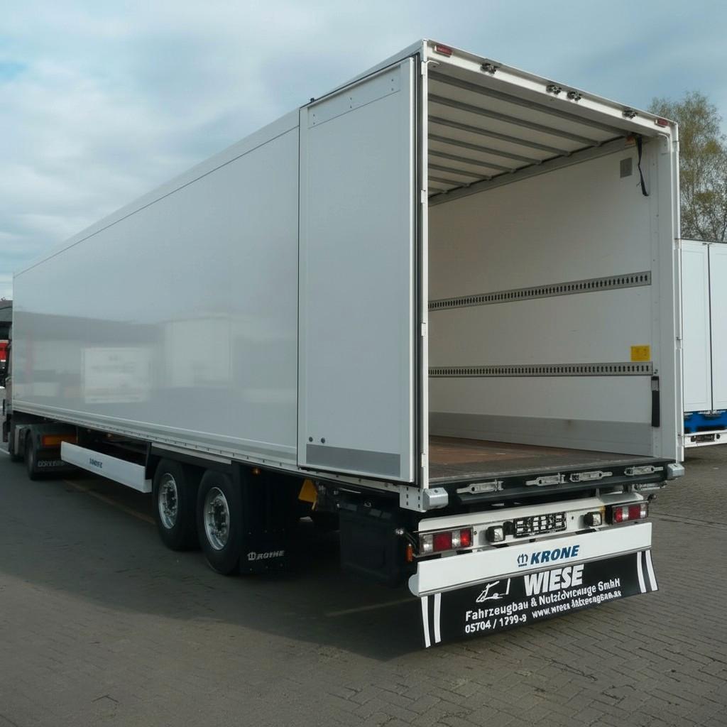 Krone 2-Achs Koffer-Sattelauflieger