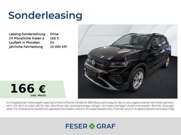 Volkswagen Leasingangebot: Volkswagen T-Cross 1.0 TSI Goal ACC Alu 17" LED Navi Sitzh.