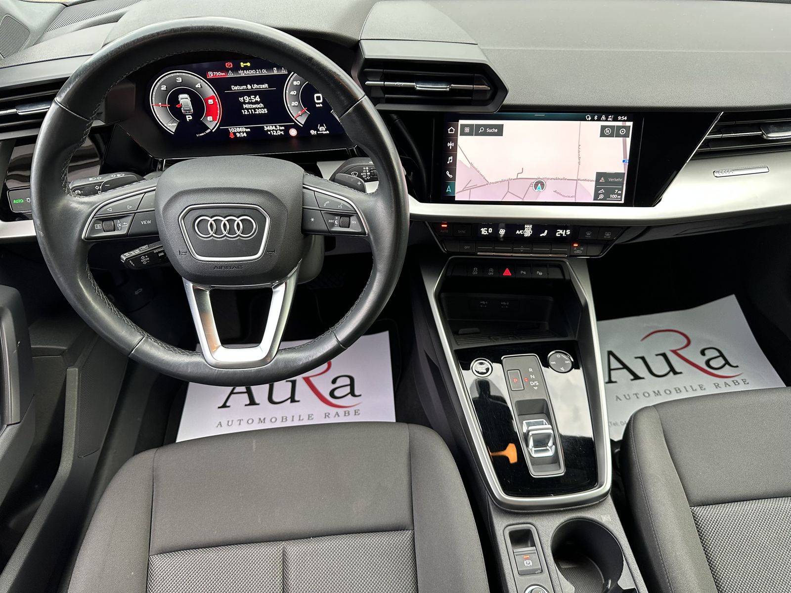 Fahrzeugabbildung Audi A3 35 TDI Sportback NAV+ACC+CARPLAY+VCOCKPIT+PP
