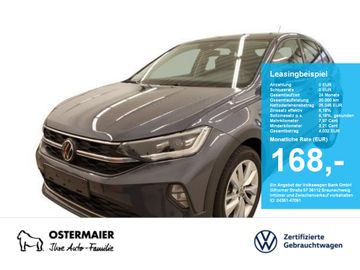 Volkswagen Leasingangebot: Volkswagen Taigo GOAL 1.0TSI 116PS PANO.NAVI.IQ-LIGHT.5JG.