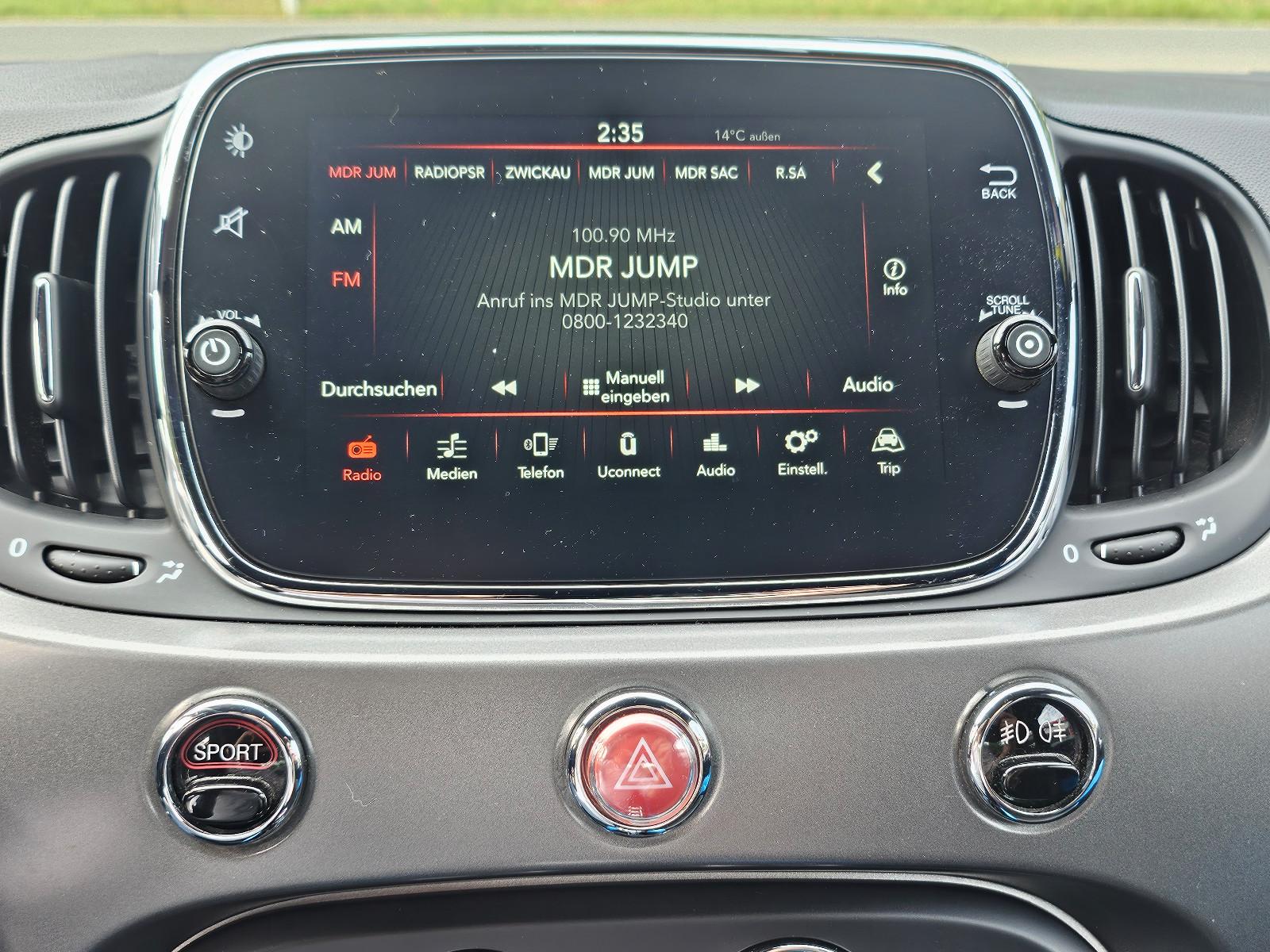 Fiat 500 S Sport Klimaautomatik
