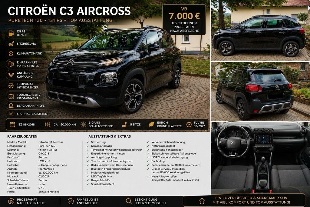 Image of Citroën C3 Aircross