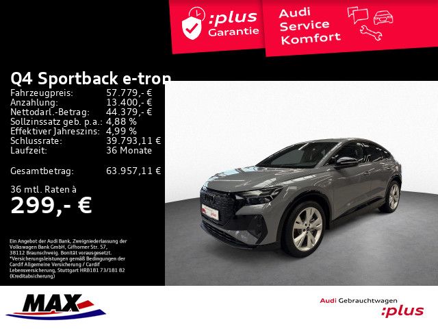 Q4 Sportback e-tron 55 QUATT S-LINE MATRIX+PANO+