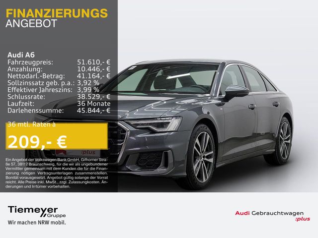 Audi A6 45 TFSI Q S LINE MATRIX MAMORY KAMERA eKLAPPE