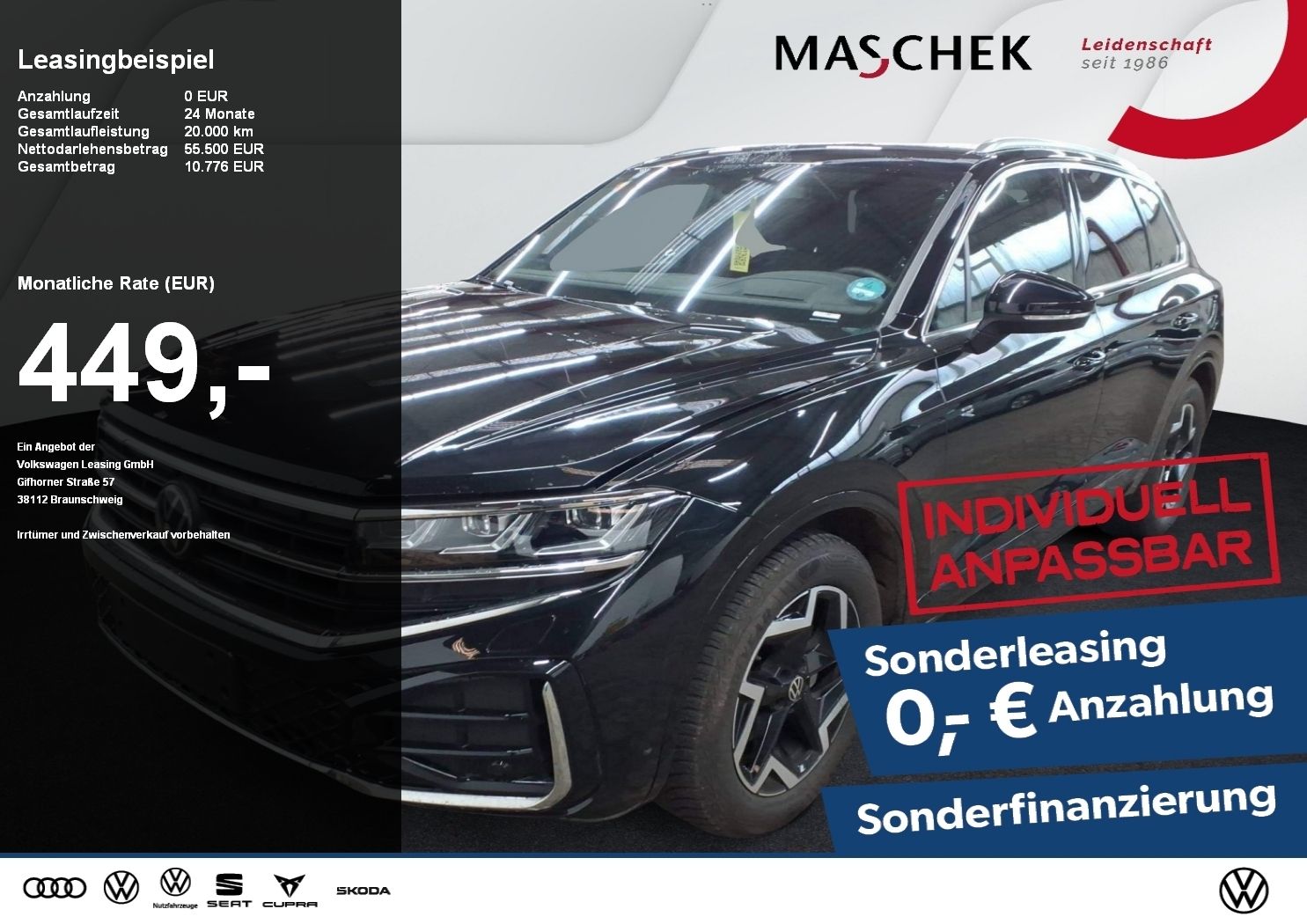 Volkswagen Touareg R-Line 3.0 TDI 4x4 HUD Memory AHK Luftfw
