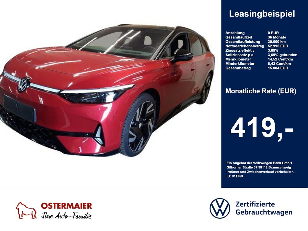 Volkswagen ID.7 Tourer GTX 340PS VOLL! PANO.AHK.AREA-V.HEAD