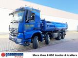 Mercedes-Benz Arocs 4148 K 8x4/4, Grounder, Retarder, - Tier-/Pferdetransport
