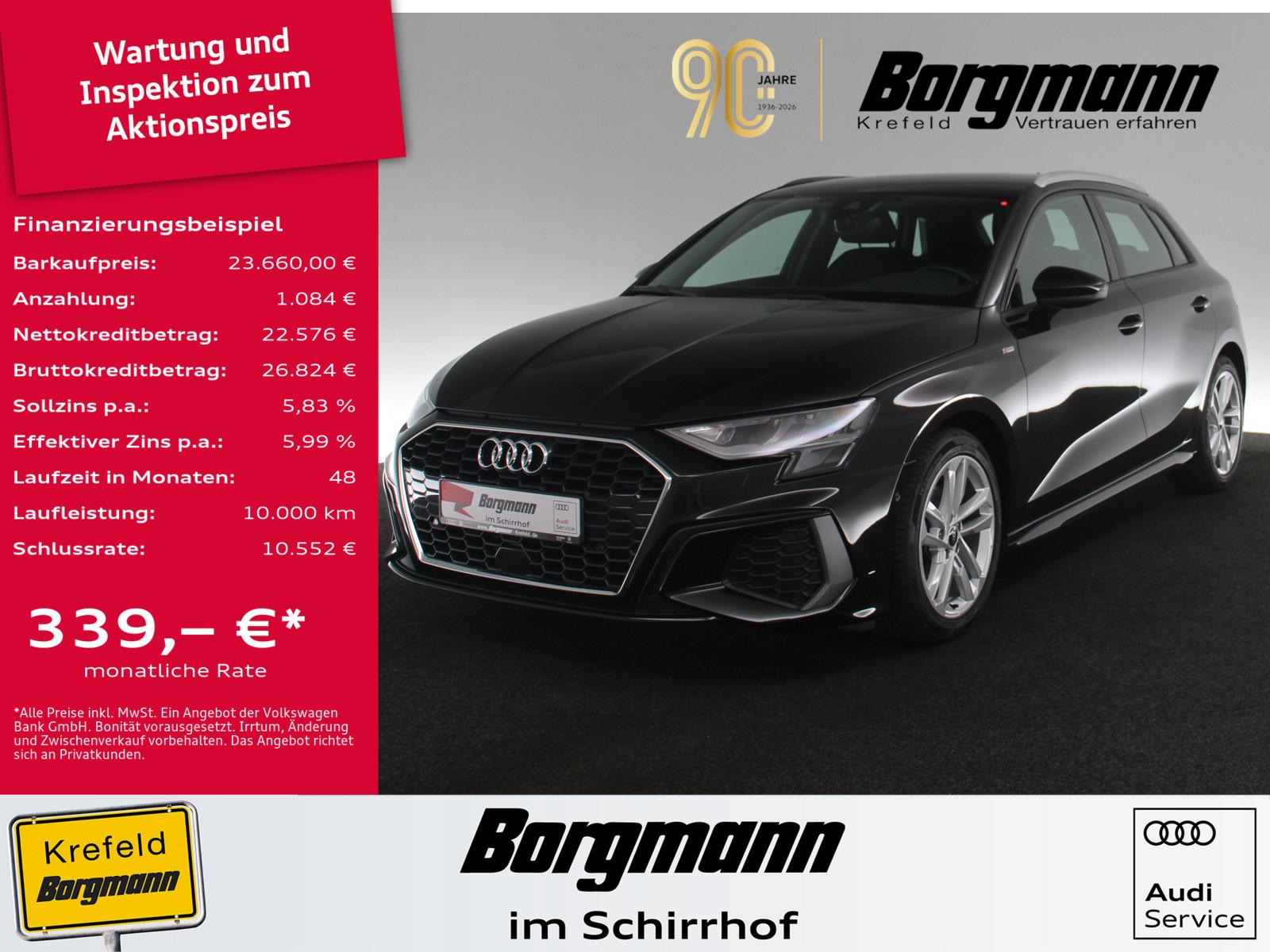 Audi A3 Sportback 35 TDI S line NAVI KAMERA SHZ PDC