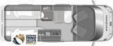 LMC Innovan 592 Klima/Markise/RFK/170PS/Alu - LMC Festbett