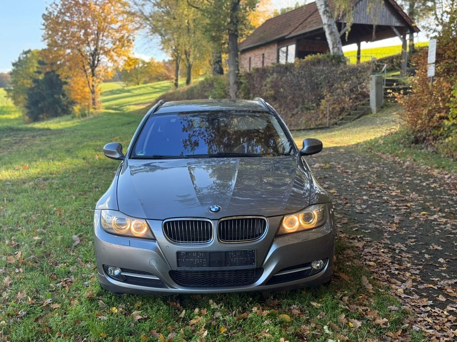 BMW 320 2010 — rear view