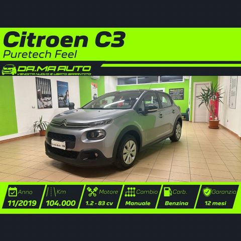 Citroën Citroen C3 PureTech 83 S&S Feel 2019 OK NEOP.