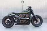 Harley-Davidson Sportster S RH1250S Jekyll & Hyde Auspuff, - CHOPPER 125