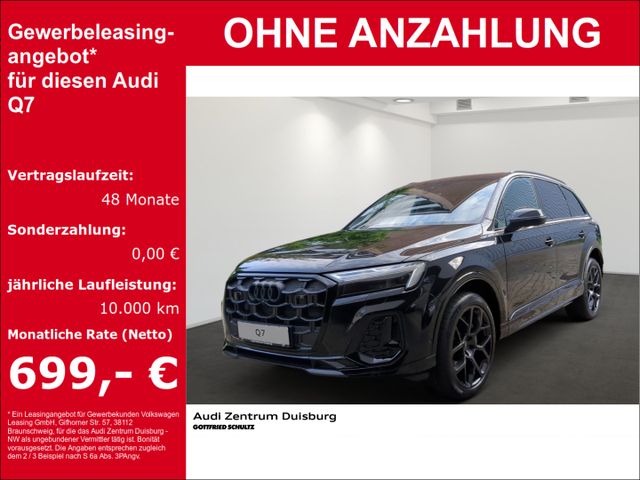 Audi Q7 S line 50 TDI quattro 7 Sitzer Sportpaket HUD