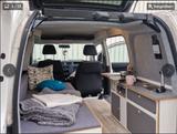 Alpincamper Caddy  mit Bett, Küche, Kühlbox, Standheizung - Solaranlage Wohnmobil oder -wagen