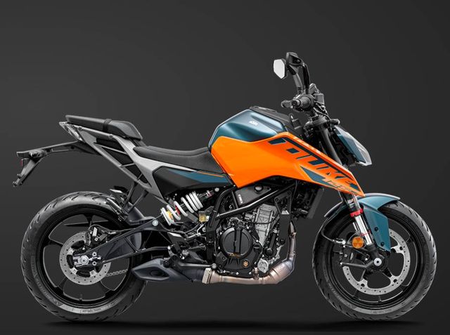 KTM 125 Duke orange 2024 Jubiläumsangebot '50 Jahre