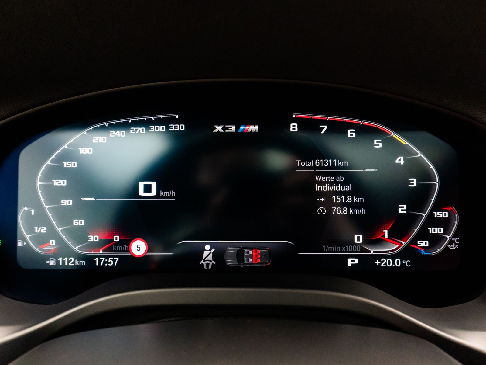 Fahrzeugabbildung BMW X3 M Competition Kamera Panorama HUD DAB 21Zoll