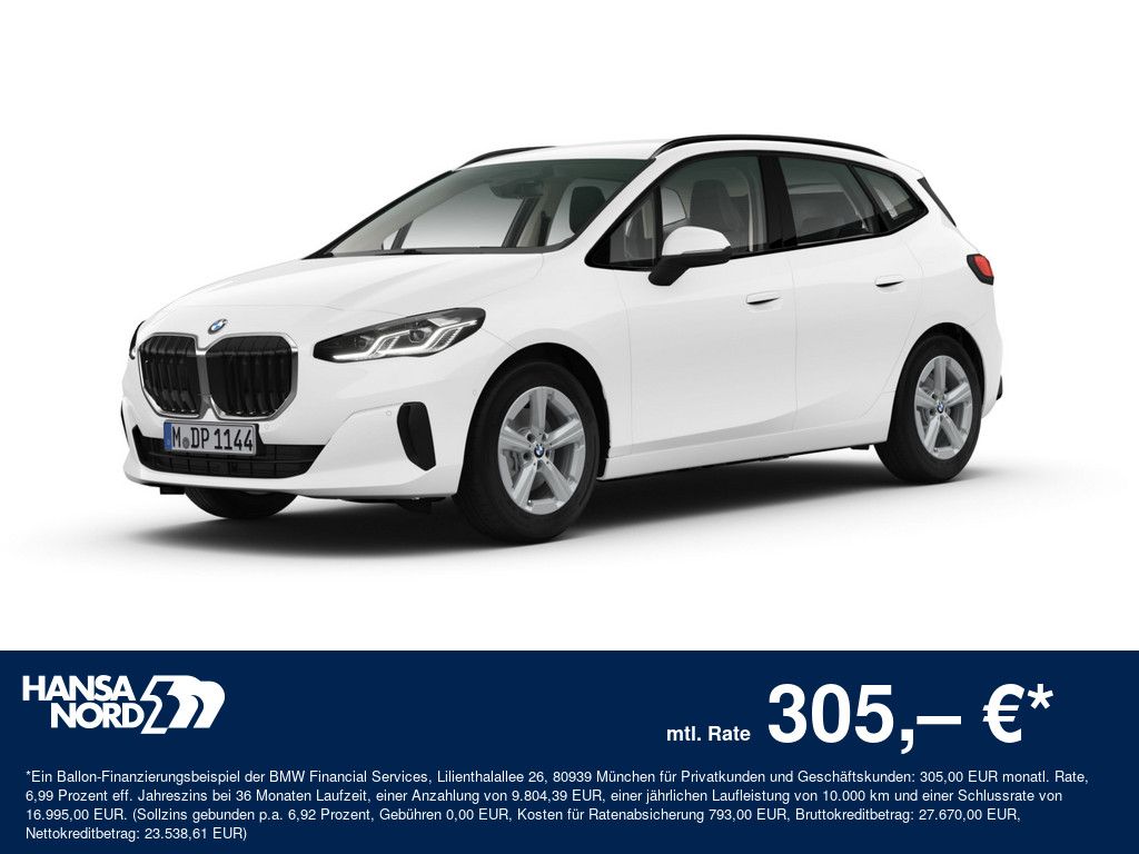 BMW 220d Active Tourer LED NAVI KAMERA PDC 17" AHK