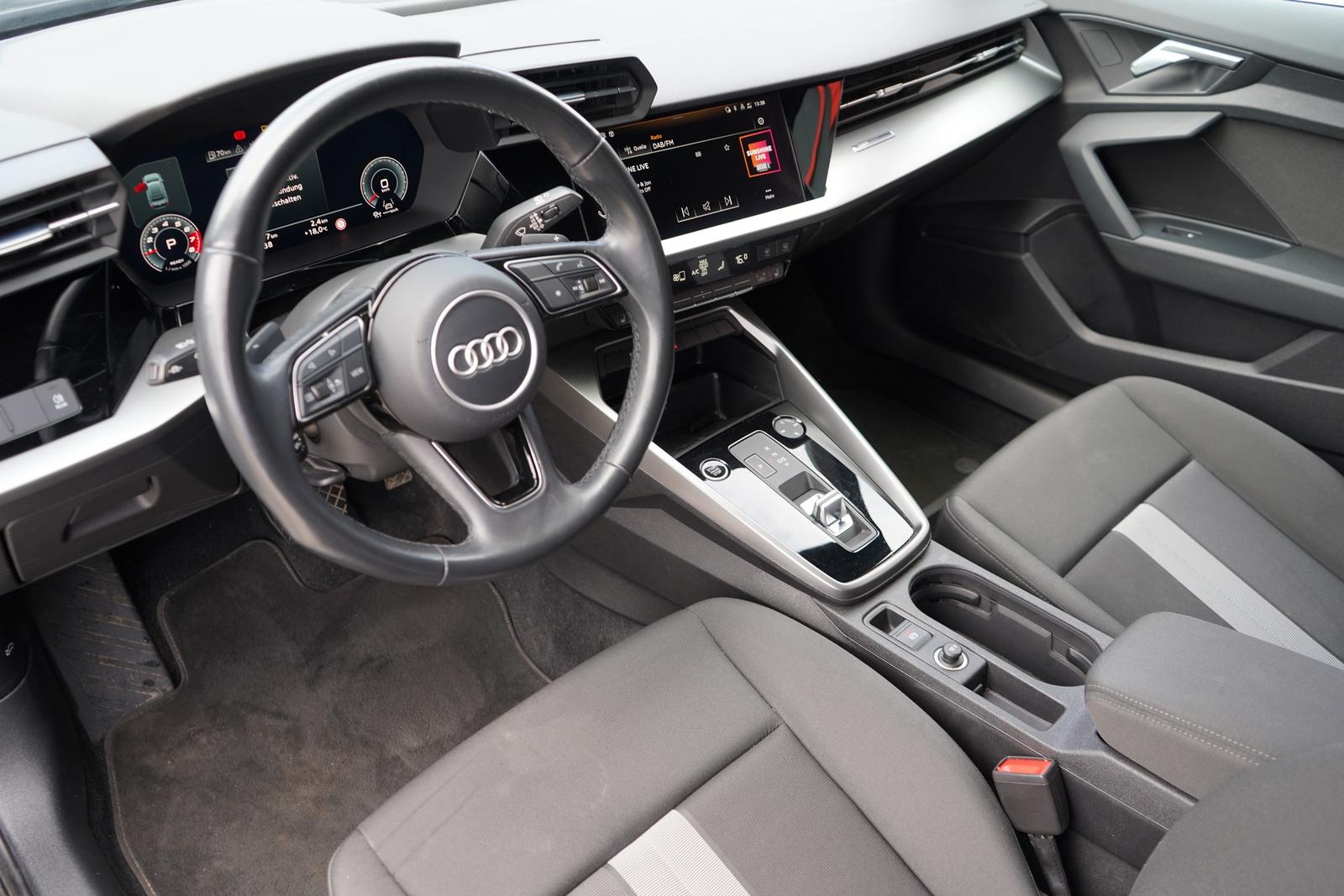 Audi A3 30 TFSI advanced LED Navi ACC DAB Klimaaut., миниатюра 10